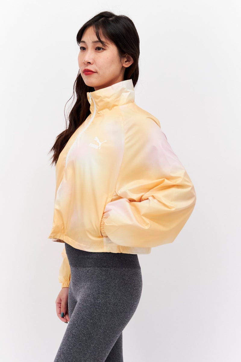 PUMA Women Sportswear Fit Training Windbreaker Jacket, Orange - Image 3