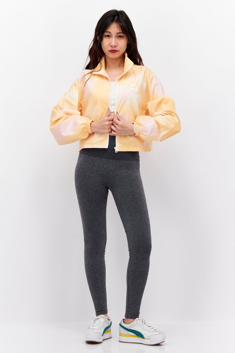 PUMA Women Sportswear Fit Training Windbreaker Jacket, Orange - Image 2