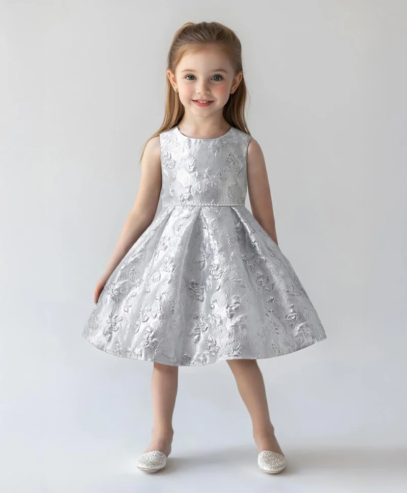 مارك وميا مارك وميا فساتين فضية للبنات