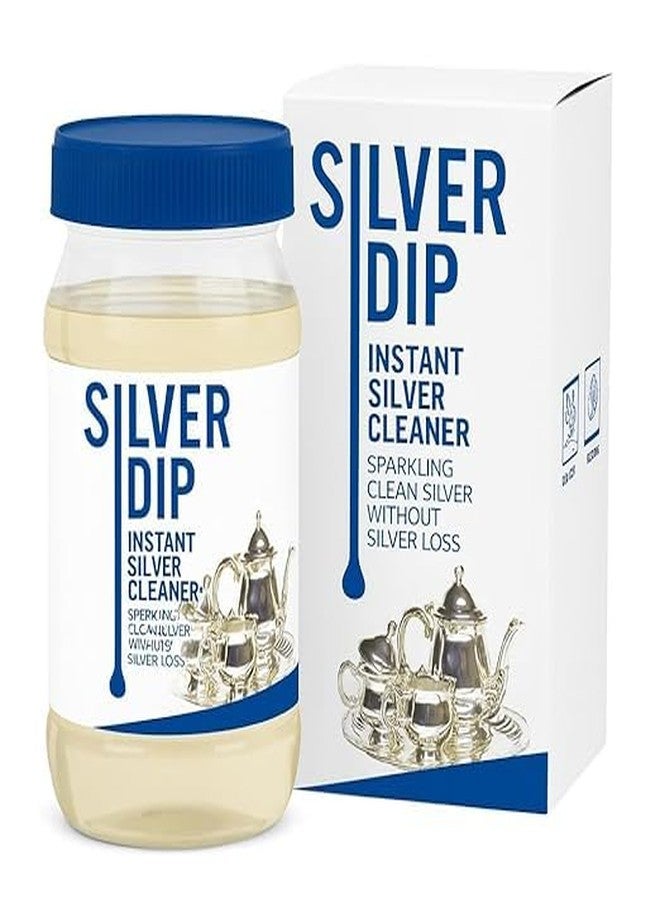 Care24 Silver Dip Cleaner Liquid - 600 ml | Instant Silver Cleaner & Tarnish Remover for Pooja Items, Utensils & Jewellery | Silver Shine Cleaning Liquid for Silverware & Ornaments (Pack of 2) - Image 1