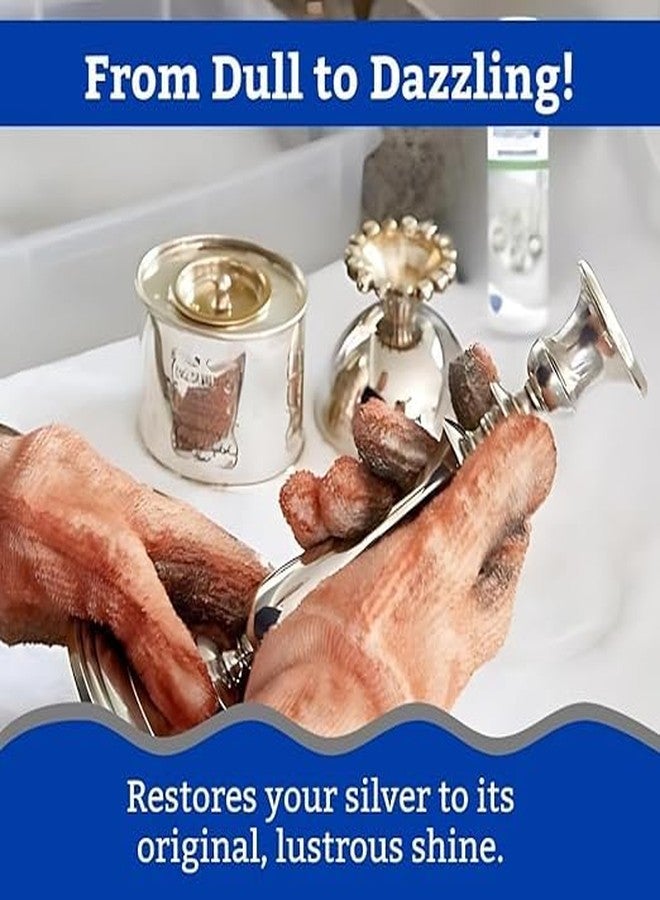 Care24 Silver Dip Cleaner Liquid - 600 ml | Instant Silver Cleaner & Tarnish Remover for Pooja Items, Utensils & Jewellery | Silver Shine Cleaning Liquid for Silverware & Ornaments (Pack of 2) - Image 2
