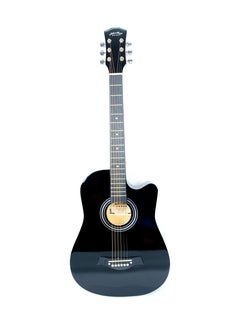 Mike Music Mike Music 38-Inch Acoustic Guitar with Bag, Strings, Capo, Picks & Strap -Black  - Image 2