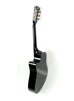 Mike Music Mike Music 38-Inch Acoustic Guitar with Bag, Strings, Capo, Picks & Strap -Black  - Image 5