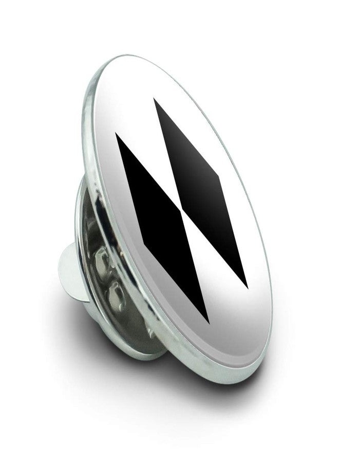 GRAPHICS & MORE Double Black Diamond Skiing Experts Only Metal 0.75" Lapel Hat Pin Tie Tack Pinback - Image 2