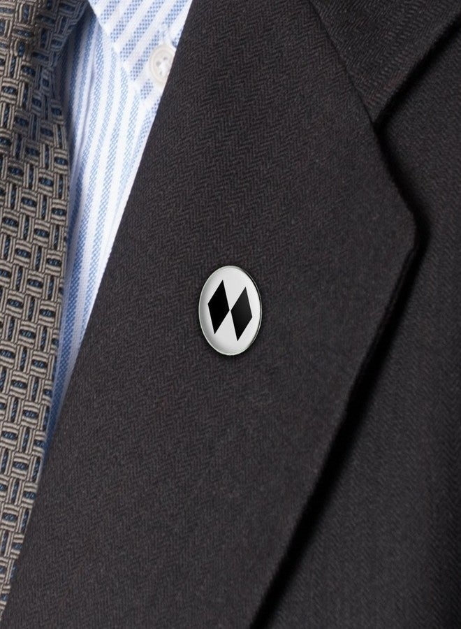GRAPHICS & MORE Double Black Diamond Skiing Experts Only Metal 0.75" Lapel Hat Pin Tie Tack Pinback - Image 5