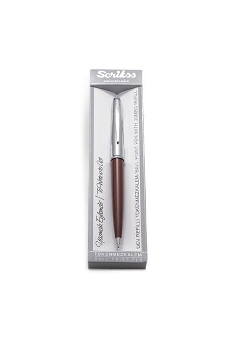 Scrikss 77 Ballpoint Pen Claret Red  - Image 2