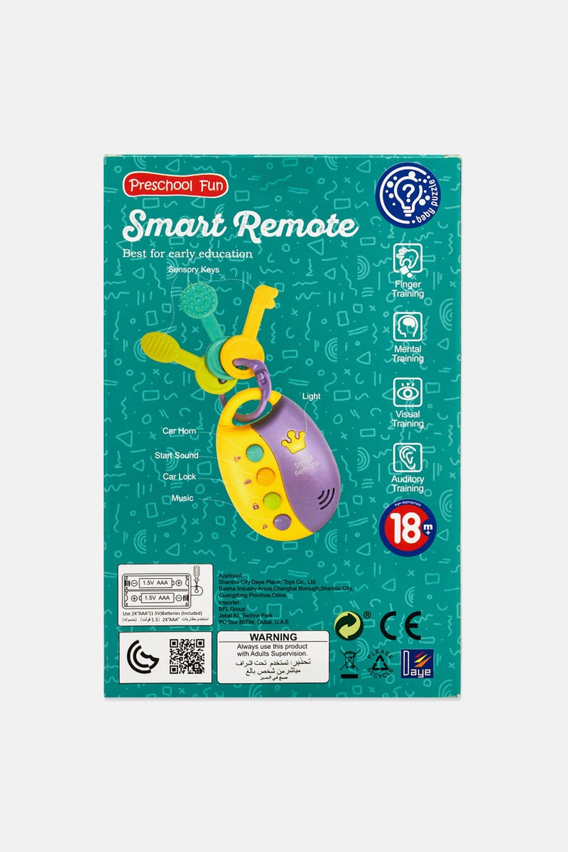 Smart Key Remote Car Control Musical Pretend Play