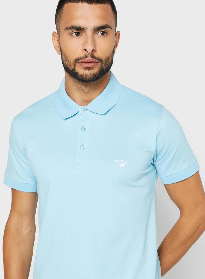EMPORIO ARMANI Chest Logo Polo