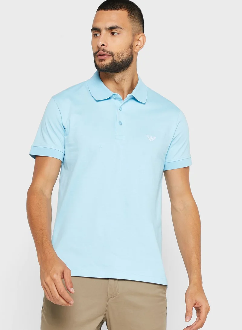 EMPORIO ARMANI Chest Logo Polo