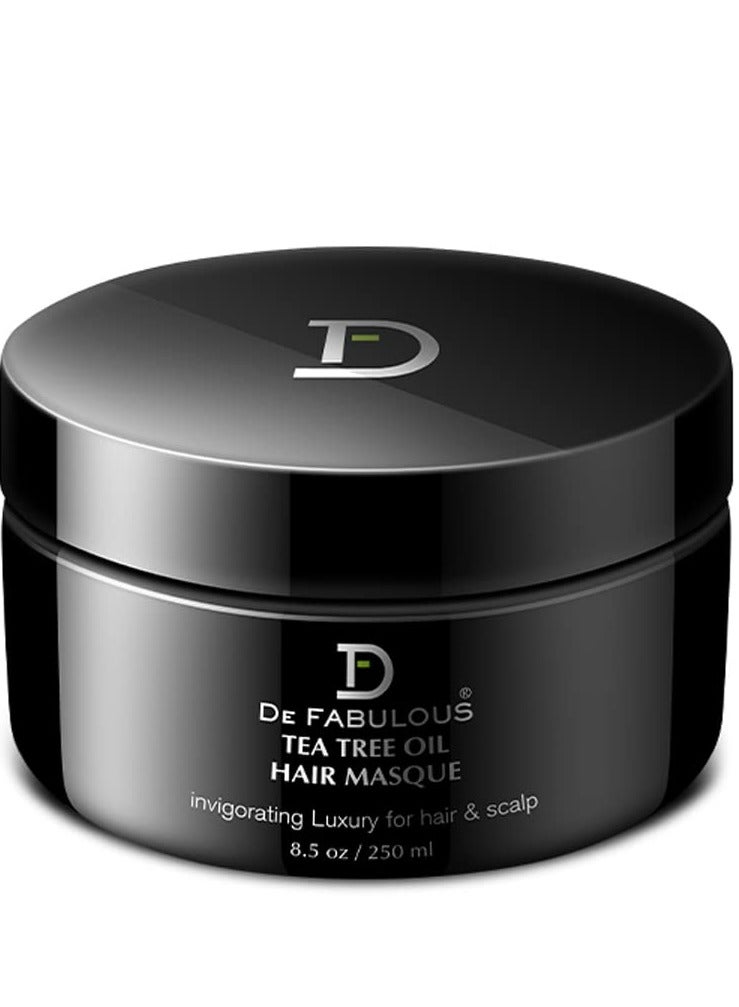 De Fabulous Tea Tree Oil Masque-250ml All hair types Scalp Health Sulphate Free - Image 1