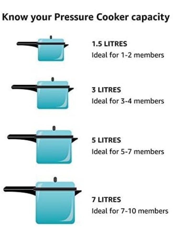 Hawkins خواتم ختم هوكينز فوتورا لطهي ضغط 2 لتر - Image 2