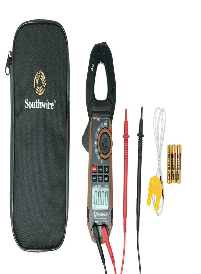 Southwire - 65031640 CLAMP METER, 400A AC/DC 21530T,Black/Brown - Image 1
