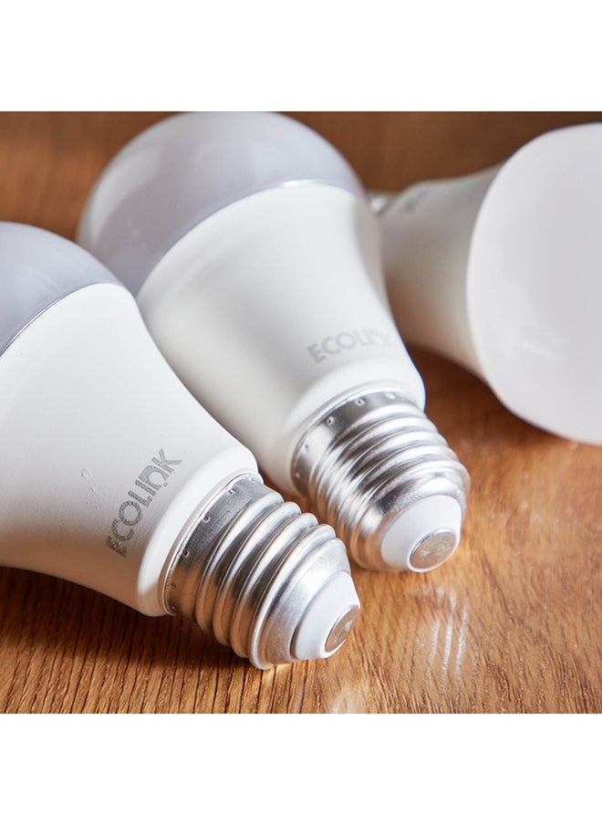 ECOLINK 8W E27 3-Piece Daylight LED Bulb Set 18.5 x 10.5 x 6 cm  - Image 3