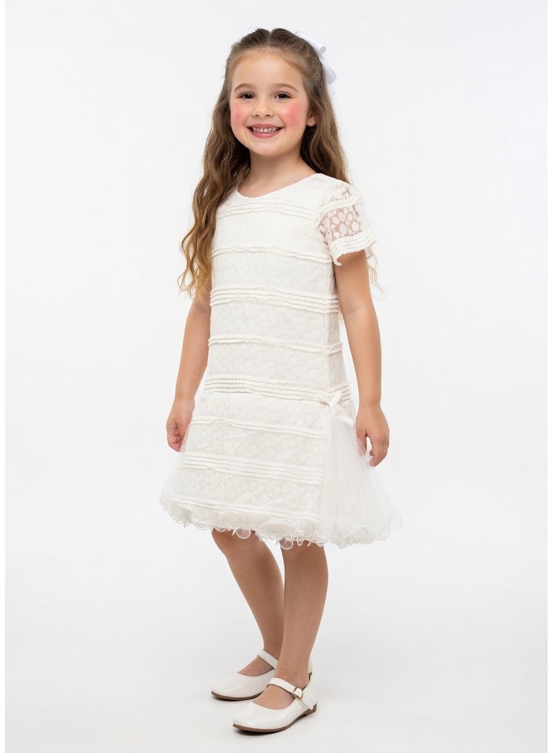 Queen SNOW WHITE  Girls Party Dress, Princess Dress Party Wear Wedding Evening Formal Pageant Dance Gown for Birthday Kid Girls Elegant - Image 1