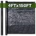 HOOPLE Landscape Fabric, Premium Pro Garden Fabric for Flower Bed, Yard, 4 x 150 Foot, PP Material, Heavy Duty Ground - Image 2