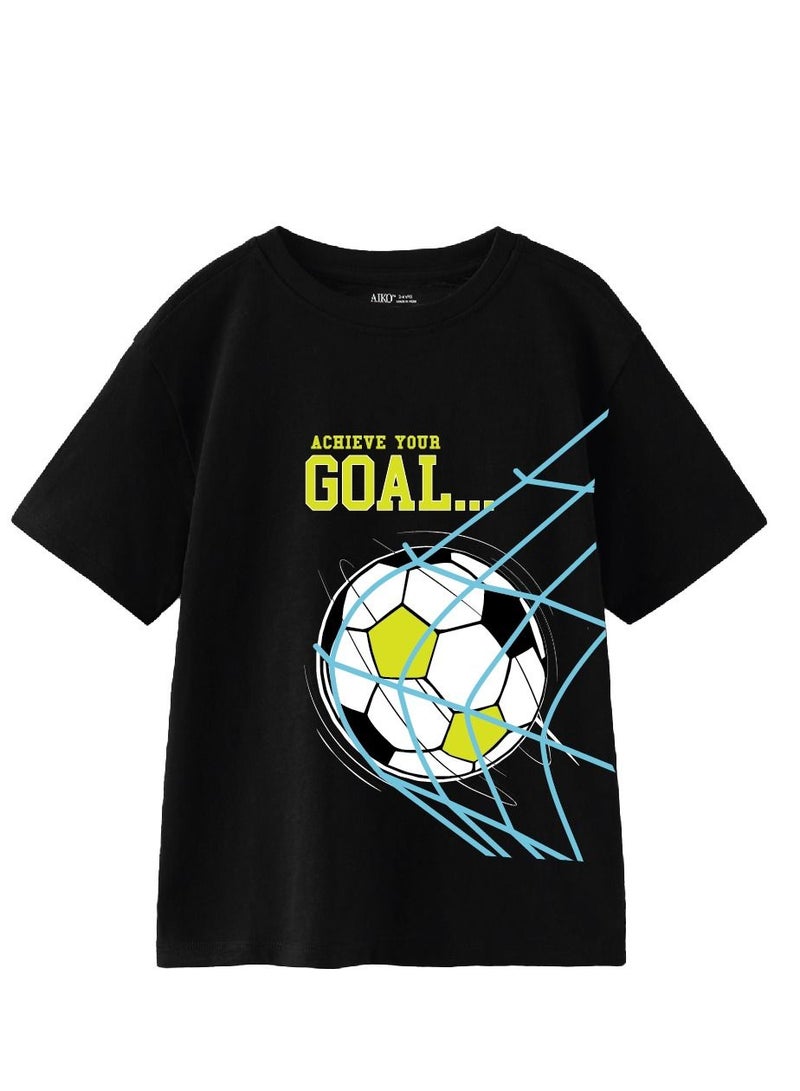 AIKO - Boys Stylish Printed T-Shirt 7-8Years - Image 1