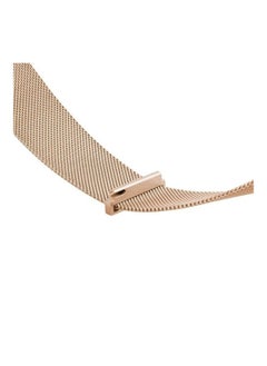 NIBEMINENT Milanese Stainless Steel Replacement Watchband For Huawei Watch GT2 Pro / Amazfit GTR 2 Rose Gold  - Image 3