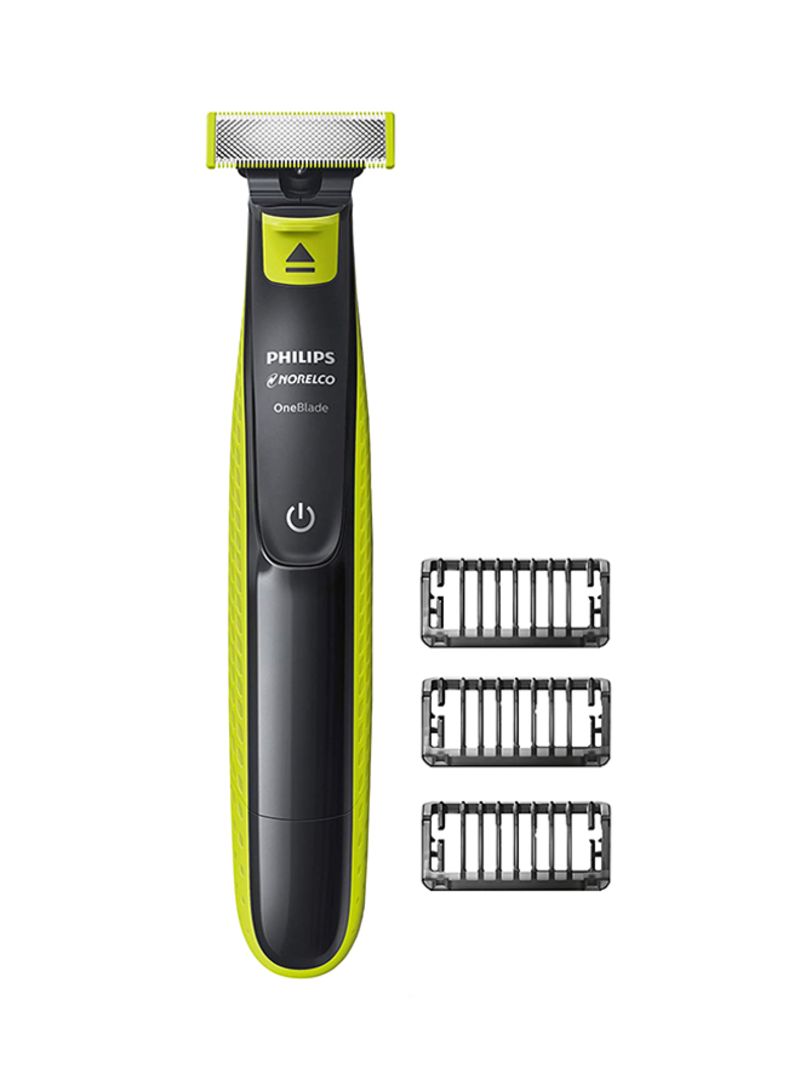 Philips Hybrid Electric Trimmer And Shaver Black/Green - Image 2