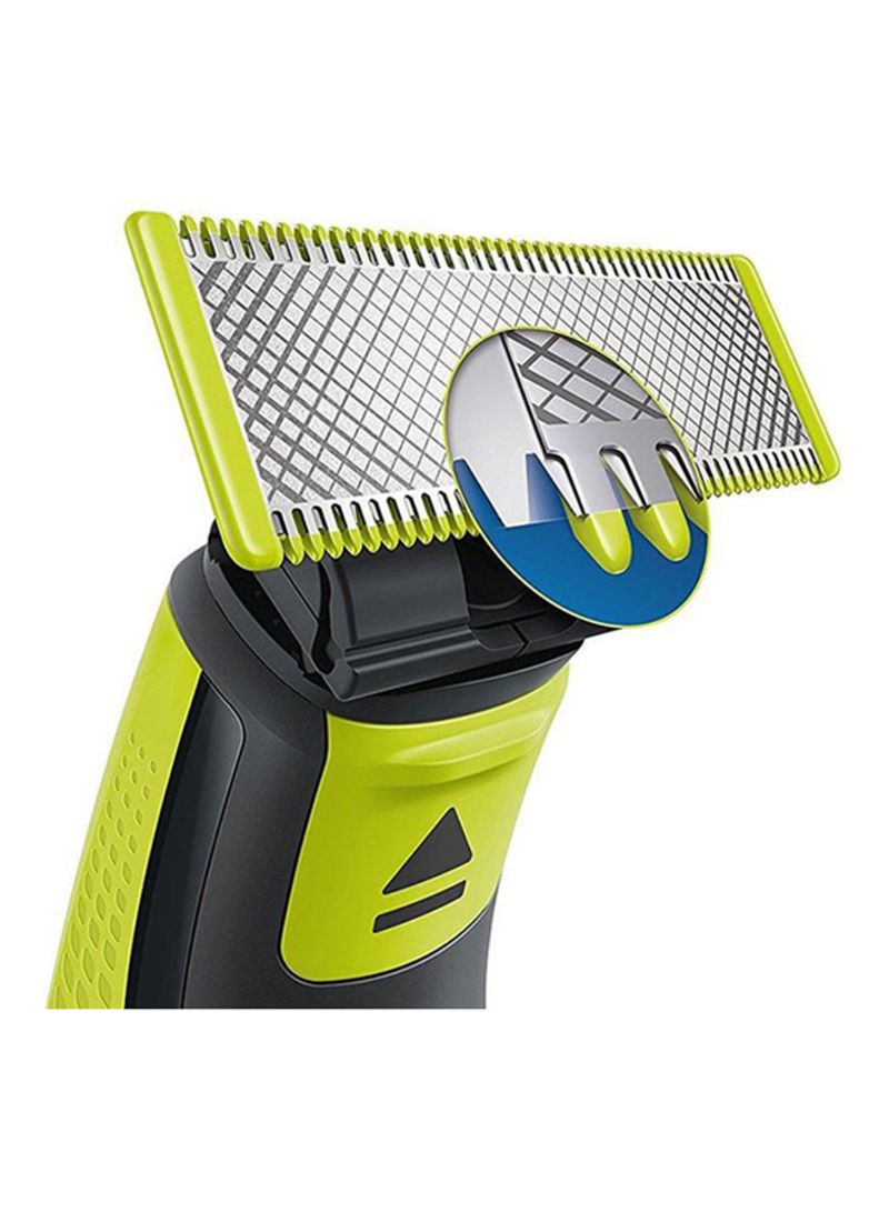 Philips Hybrid Electric Trimmer And Shaver Black/Green - Image 4