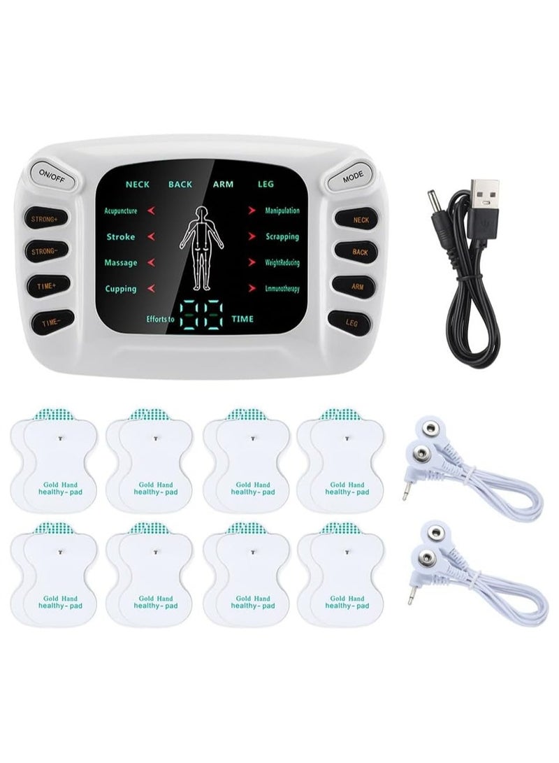 general Digital Acupuncture Device Pulse Massager TENS Best Suitable Cushions for Neck Back Arms and Legs - Image 1