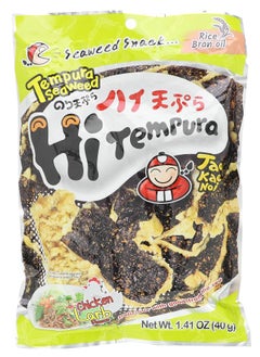 Tao Kae Noi HiTempura Seaweed Snack Chicken Larb 1.41 oz (40 g) 