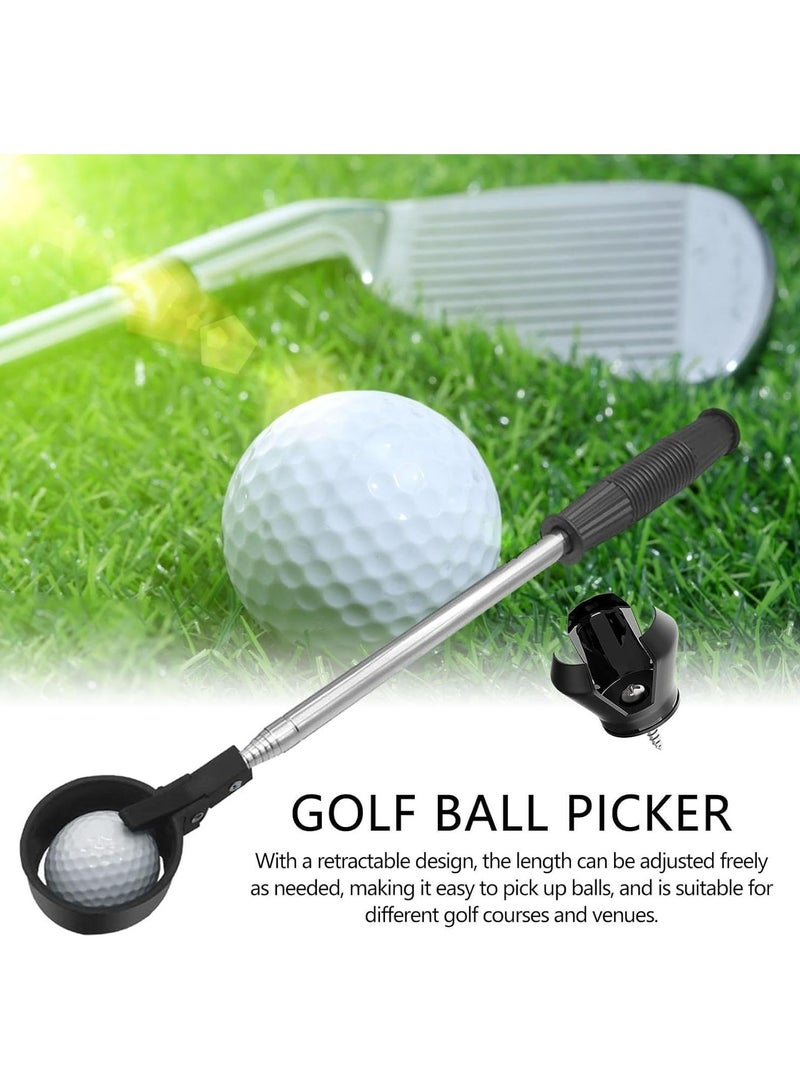 أوزيغالور "أداة استرجاع كرات الجولف من الفولاذ المقاوم للصدأ - 8 أقسام مع ثلاثي المخلب، ملحقات الجولف" - Image 5