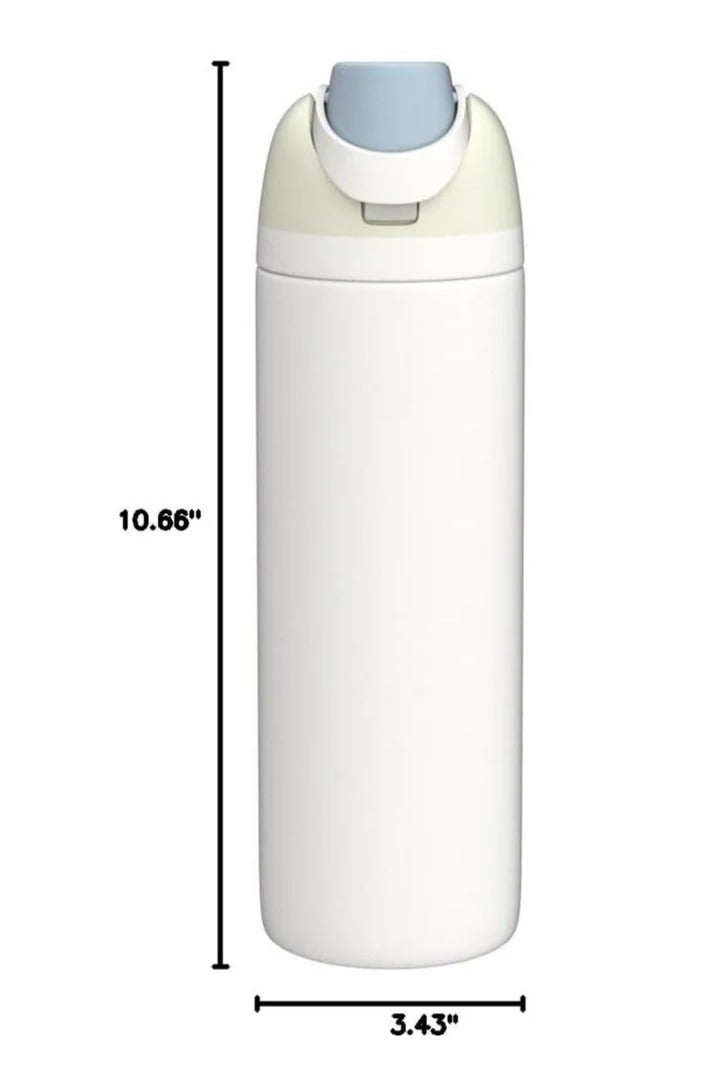 Owala 24 Oz. Owala FreeSip Stainless Steel Water Bottle in Ice Breeze  - Image 2