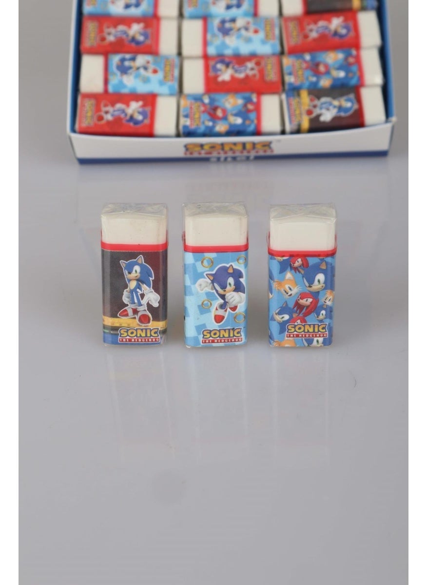 SONIC - Licensed Shaped Single Eraser - Image 1