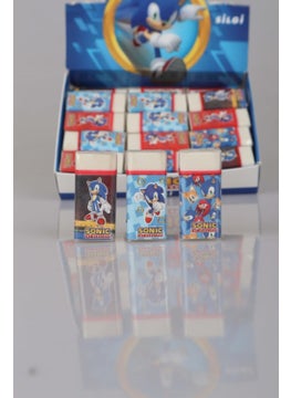 SONIC Licensed Shaped Single Eraser  - Image 1