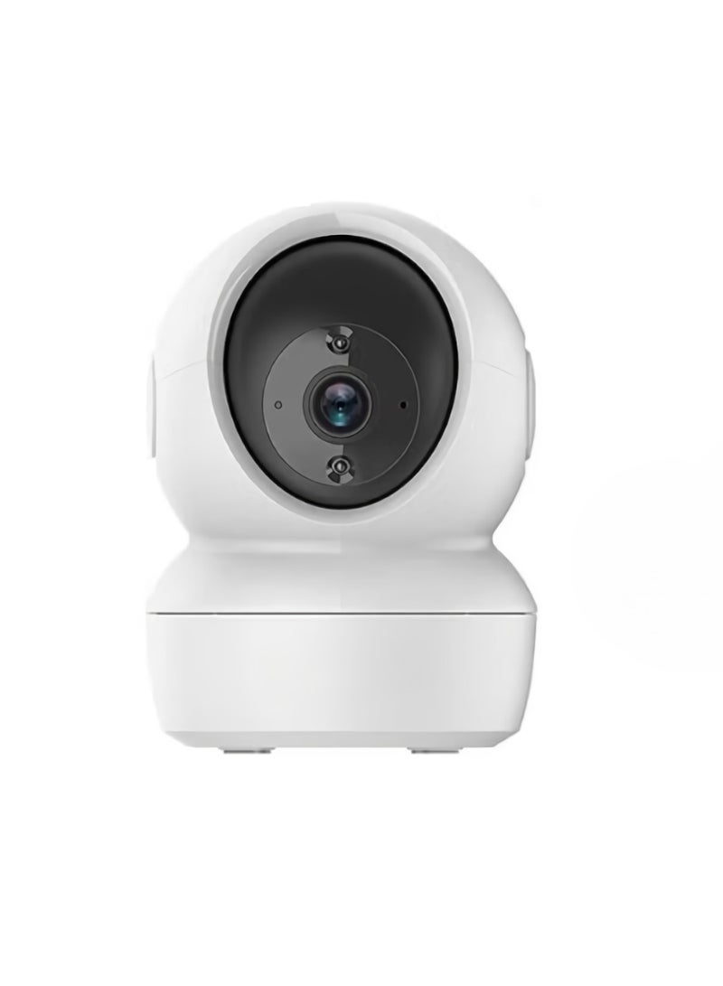 FMAX H6C Mini Smart Camera, 1080p Wifi Smart Baby Monitor Camera, Intelligent Surveillance Camera With Night Vision, Lightweight Indoor Monitoring Camera, (1pc, White) - Image 1
