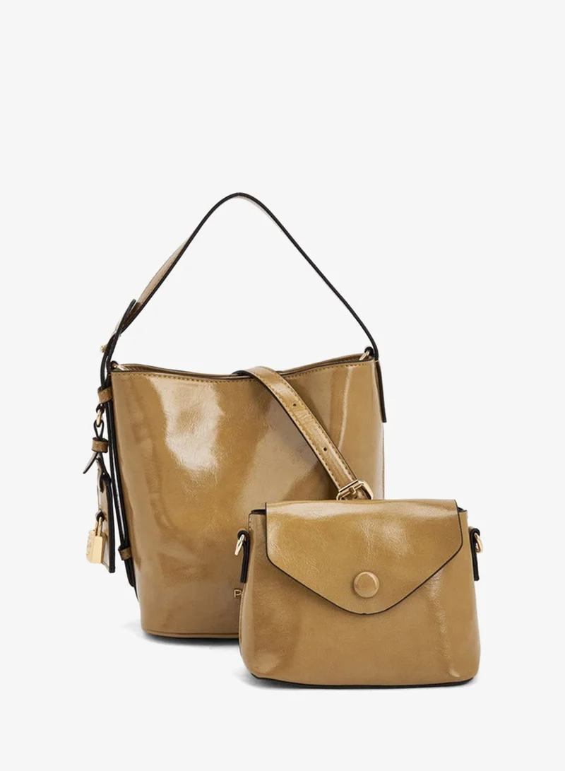 بابريكا Solid Tote Bag And Crossbody Bag