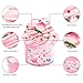 Niuruilsi Axolotl Cloud Slime and Pink Peach Butter Slime KitDual Colored New CharmsSuper Soft and NonSticky Stress Relief Toy Party Favors Birthday Gifts for Girls - Image 4