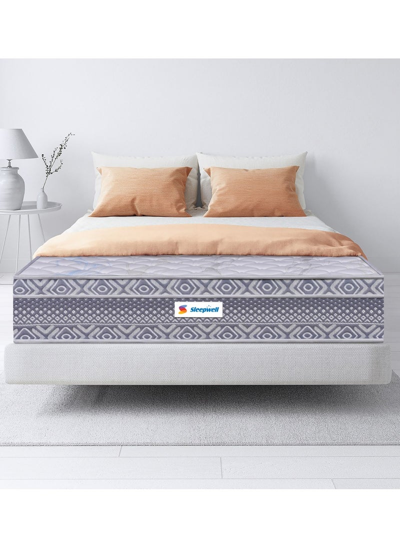 Sleepwell - Sleepwell Fitrest Classic | Acuprofile PU Foam | King Bed Size | Medium Firm | Neem Fresche Technology | Anti Sag Mattress 200L x 180W | Mattress Thickness 20H cm - Image 1