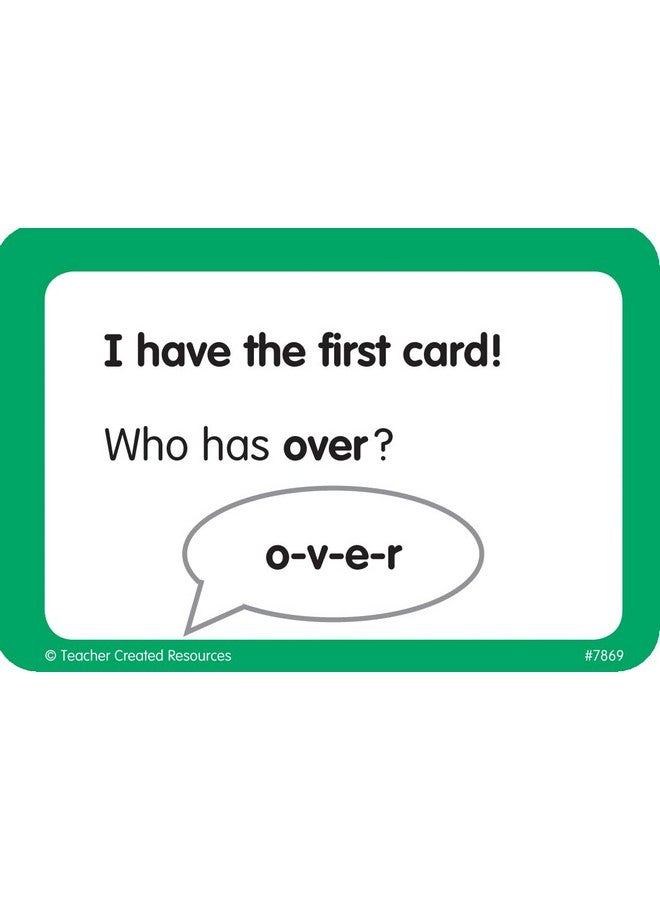 Teacher Created Resources Teacher Created Resources I Have, Who Has Sight Words Game, Grade 1, Multi - Image 2