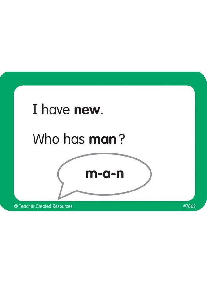 Teacher Created Resources Teacher Created Resources I Have, Who Has Sight Words Game, Grade 1, Multi - Image 4