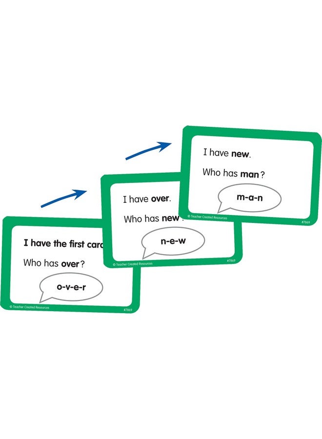 Teacher Created Resources Teacher Created Resources I Have, Who Has Sight Words Game, Grade 1, Multi - Image 5