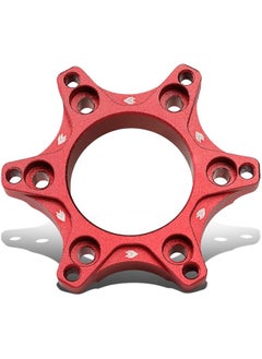 NRG Innovations SRK-LOTH-RD Red Gaming Steering Wheel Hub Adapter Compatible with Logitech G923 G29 G920 G27, 6 X 70mm Bolt Pattern