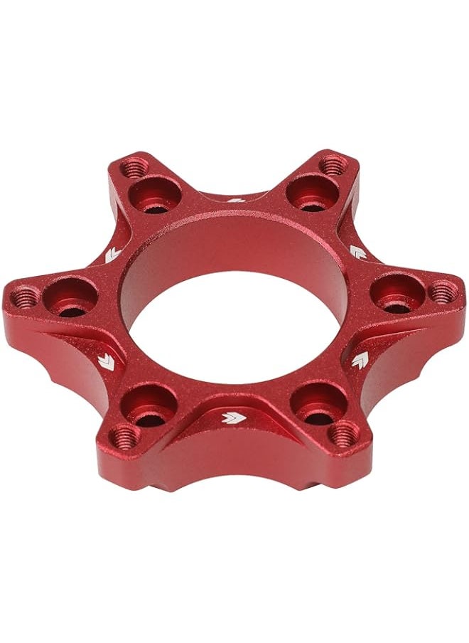 Generic - NRG Innovations SRK-LOTH-RD Red Gaming Steering Wheel Hub Adapter Compatible with Logitech G923 G29 G920 G27, 6 X 70mm Bolt Pattern - Image 1