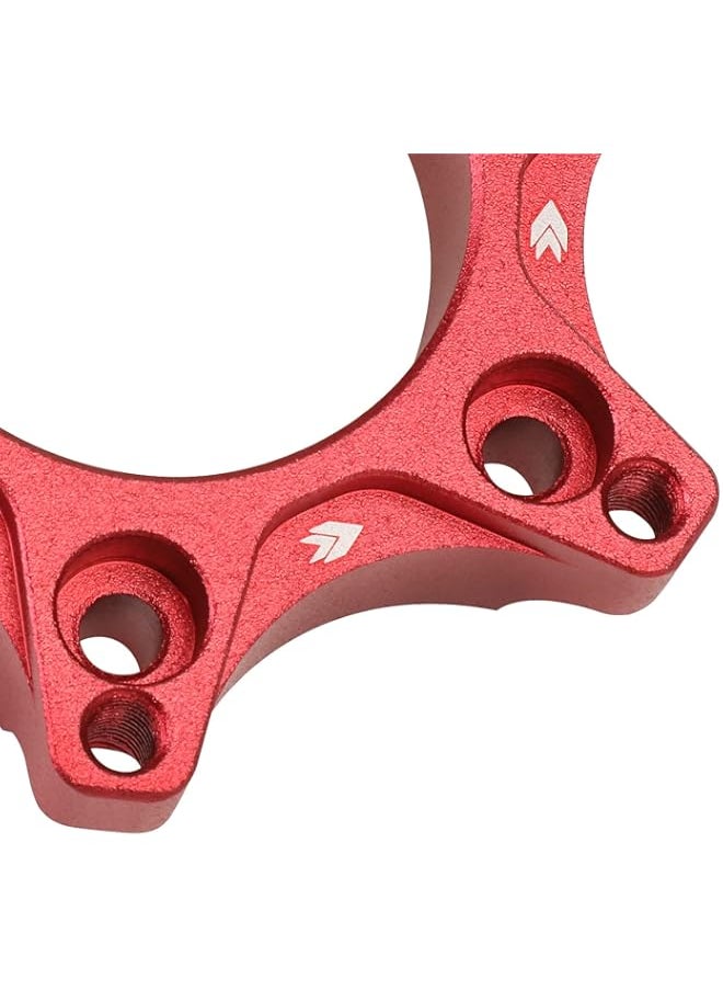 Generic - NRG Innovations SRK-LOTH-RD Red Gaming Steering Wheel Hub Adapter Compatible with Logitech G923 G29 G920 G27, 6 X 70mm Bolt Pattern - Image 1