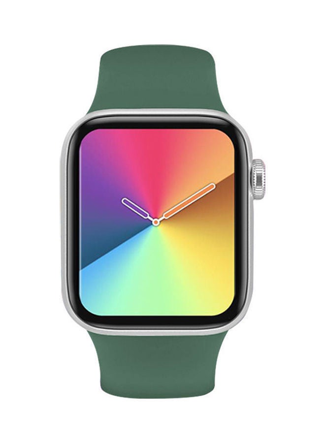 NIBEMINENT G63L Silicone Smart Watch With Calls Compatible For Android And IOS Green - Image 3