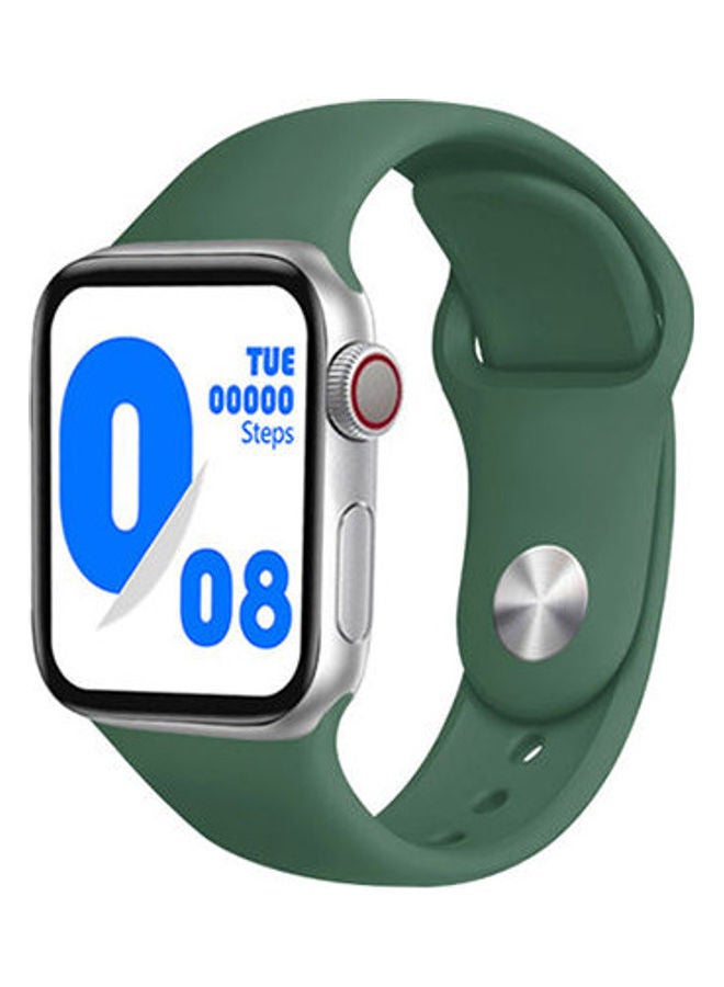 NIBEMINENT G63L Silicone Smart Watch With Calls Compatible For Android And IOS Green - Image 1