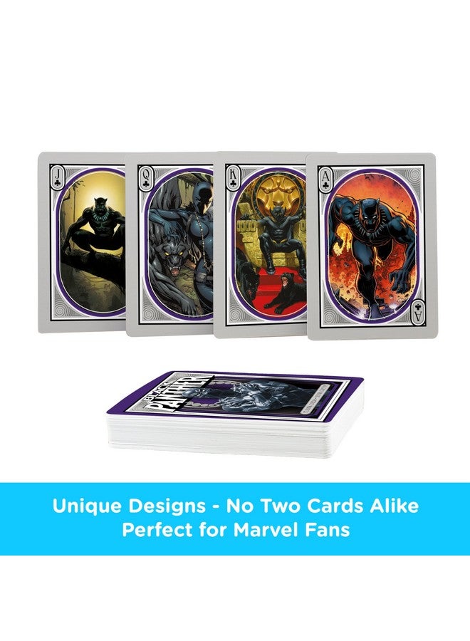 Aquarius AQUARIUS Marvel Comics Black Panther Playing Cards - Black Panther Themed Deck of Cards for Your Favorite Card Games - Officially Licensed Marvel Comics Merchandise & Collectibles - Image 3
