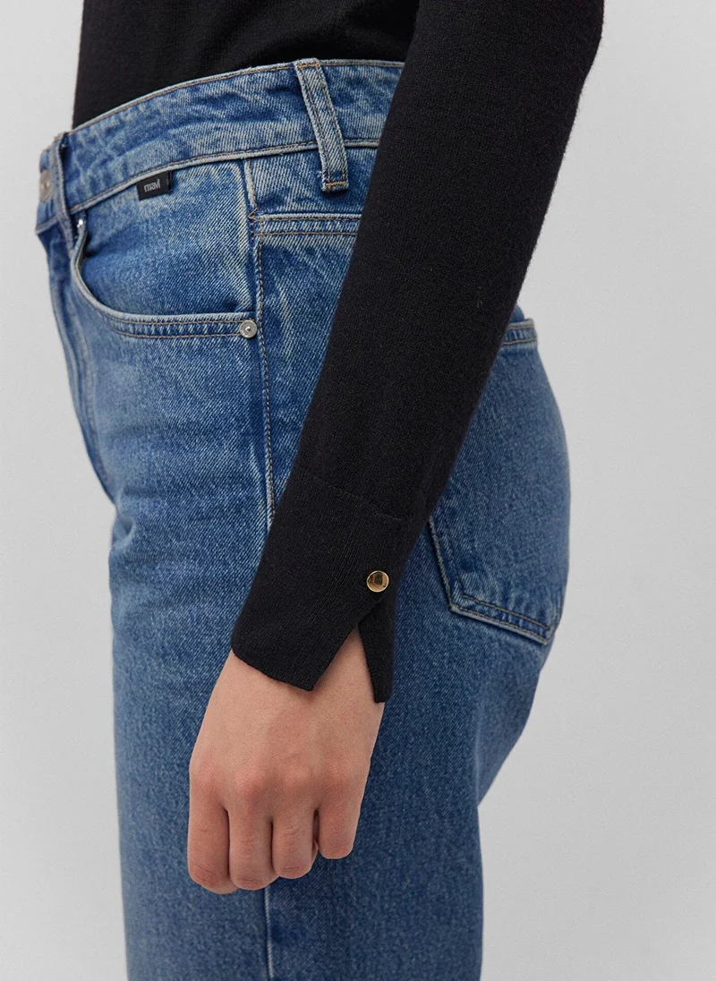 MAVI Black Crewneck Sweater