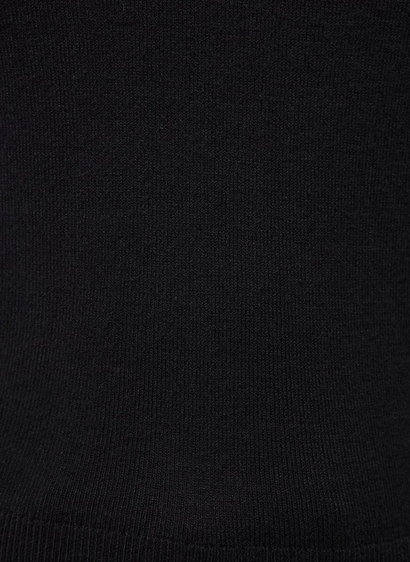 MAVI Black Crewneck Sweater