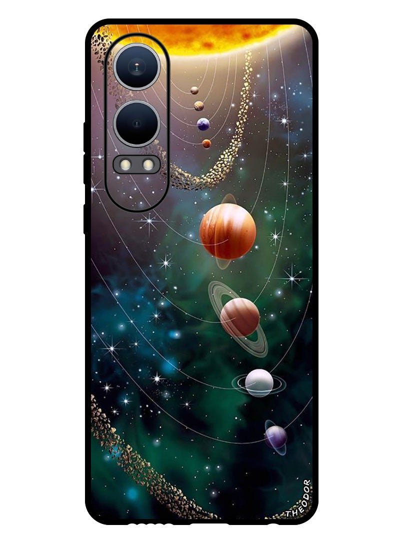 Theodor Protective Case Anti Scratch Shock Proof Bumper Cover For Oppo K12x (China) Planets 1 - Image 1