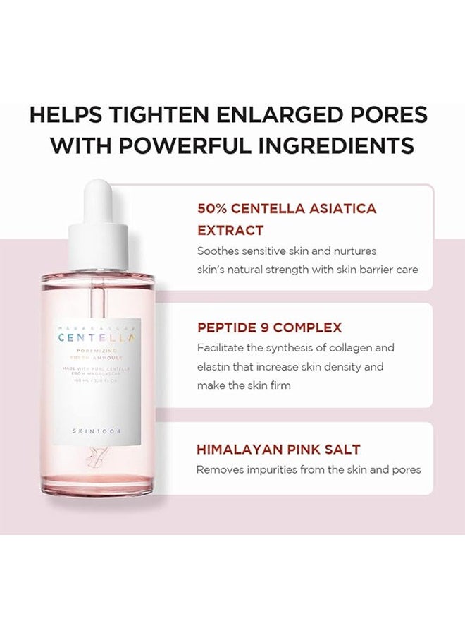 skin1004 - Madagascar Centella Poremizing Fresh Ampoule 100ml, for Keratin Plug and Sensitive Skin - Image 1