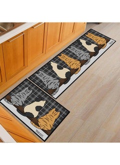 Sharpdo 2-Piece Kitchen Floor Mat Multicolour  - Image 1