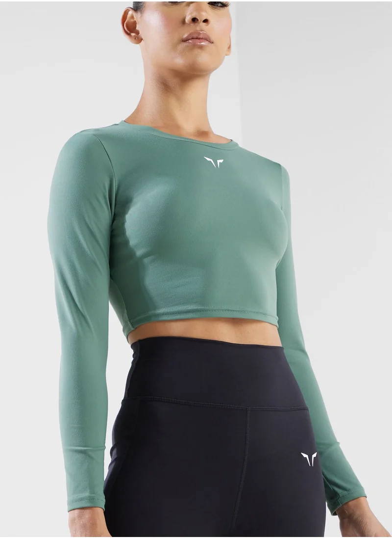SQUATWOLF Essential Cropped T-Shirt