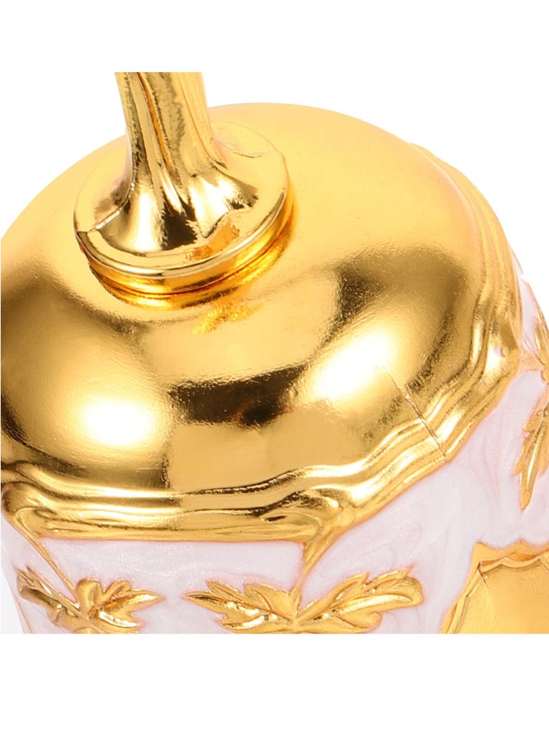 SYOSI جرس يدوي ذهبي، جرس جينجل، جرس معدني عالي الصوت لاستدعاء المطعم، المدرسة، الاستقبال، العشاء، المتجر، خدمة الفندق، التأمل، الصلاة، إطعام الحيوانات الأليفة، حفلات الزفاف، الفصل الدراسي - Image 5