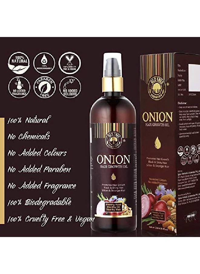 Old Tree - Onion Hair Oil For Hair Growth And Hair Fall Control 250Ml - Image 1